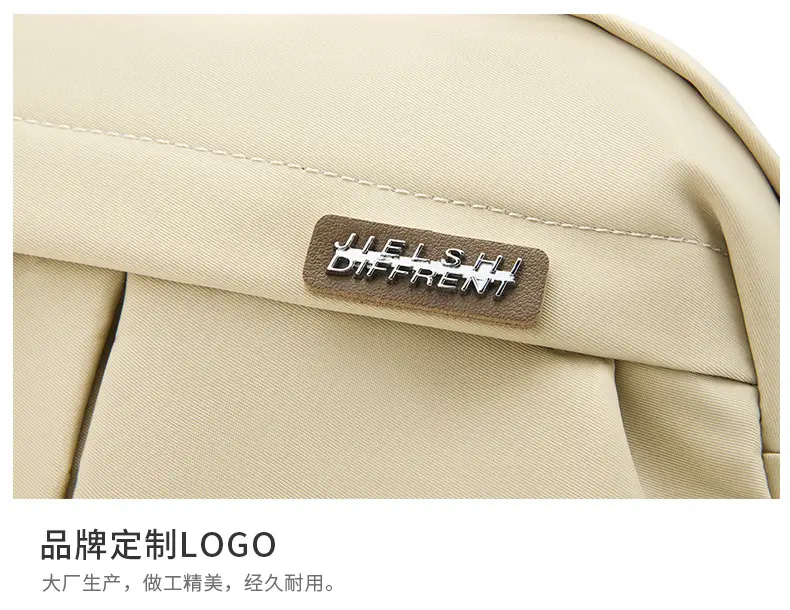 Women Crossbody Bag Grey Solid Color — feature 34