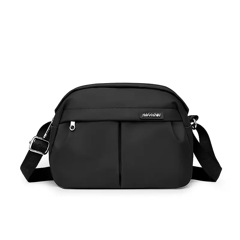 Women Crossbody Bag Grey Solid Color - Image 2