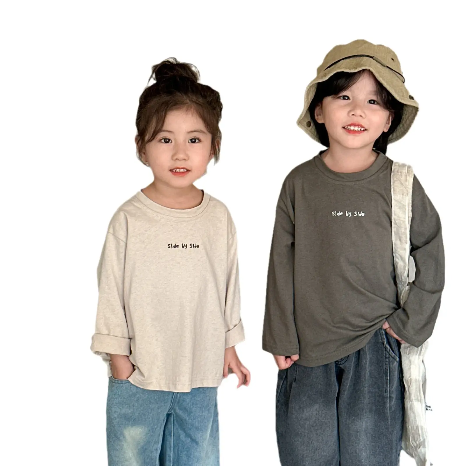 Girls Cotton Long Sleeve T-Shirt 2026 Autumn Loose Fit - Image 5