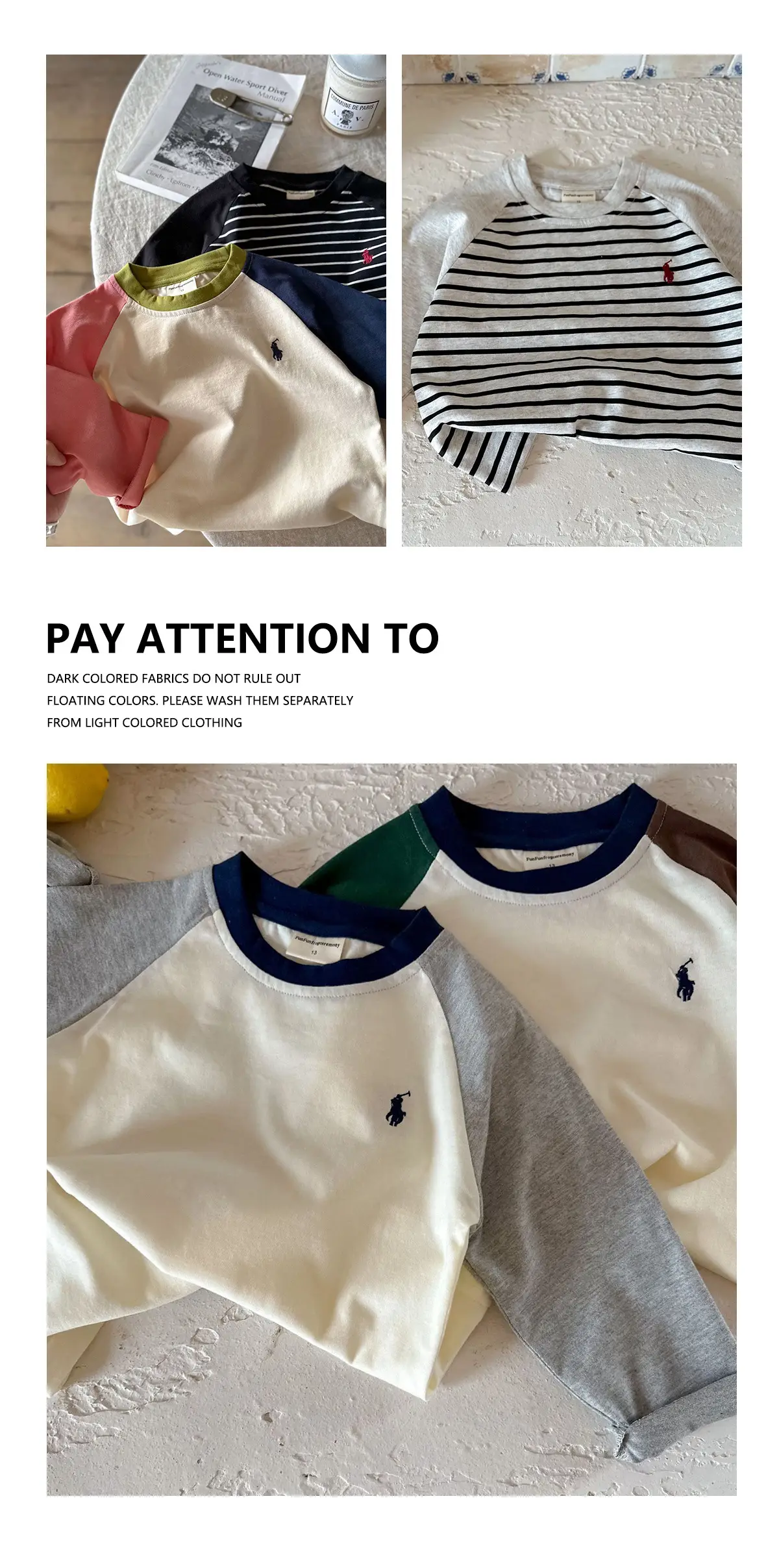 Boys Cotton Long Sleeve T-Shirt Size 26 — feature 13