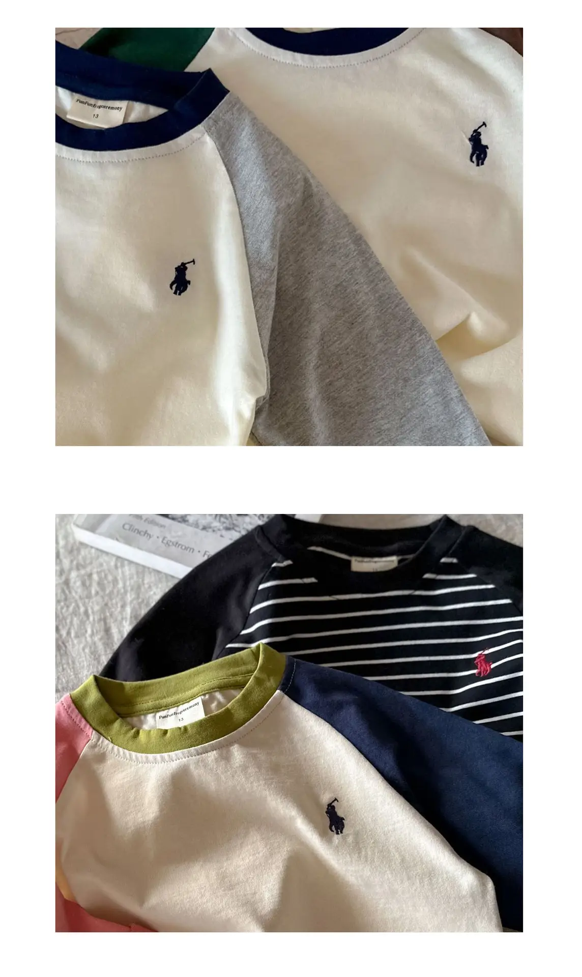 Boys Cotton Long Sleeve T-Shirt Size 26 — feature 15