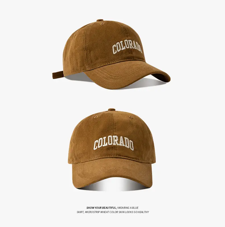 Colorado Embroidered Baseball Cap for Men Women — feature 7