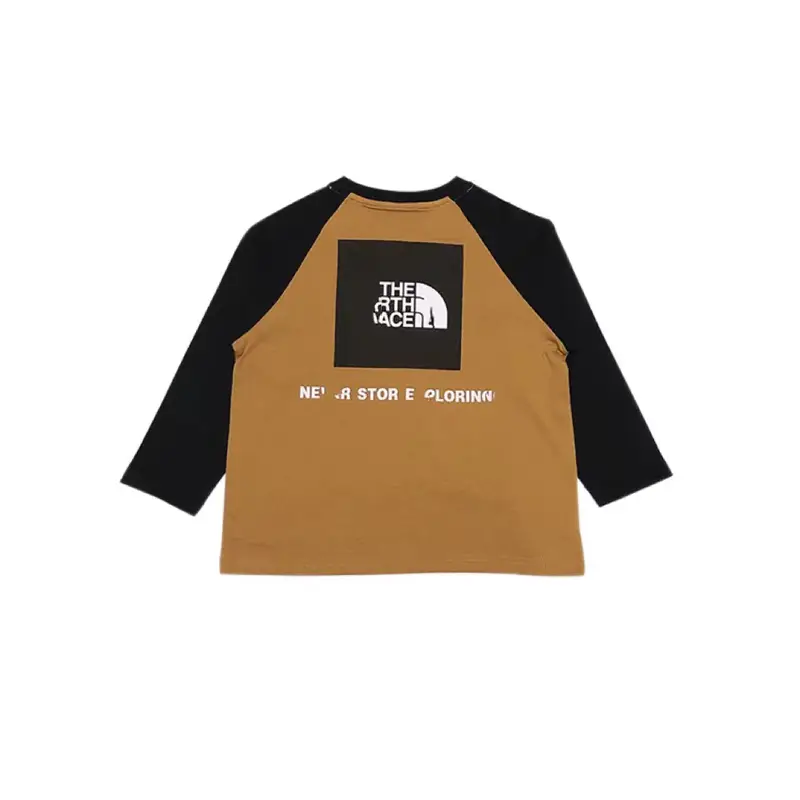 Boys Long Sleeve T-Shirt Cotton Kids Red Black Grey - Image 8