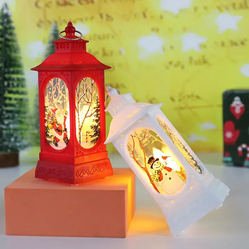 Christmas Wind Lamp with Snowman Design for Home Decor - Image 21