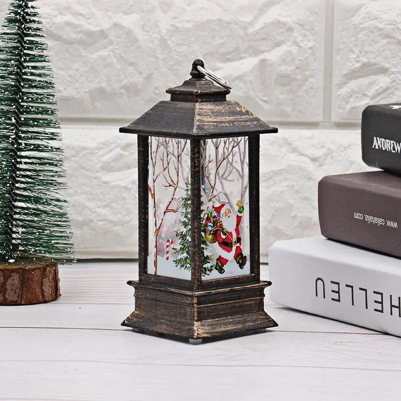 Christmas Wind Lamp with Snowman Design for Home Decor - Image 5