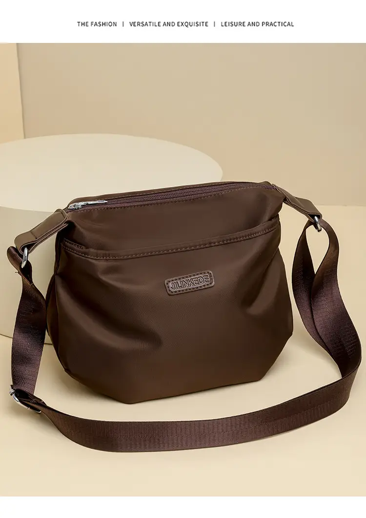 2024 New Lightweight Water-repellent Nylon Crossbody Bag — feature 16