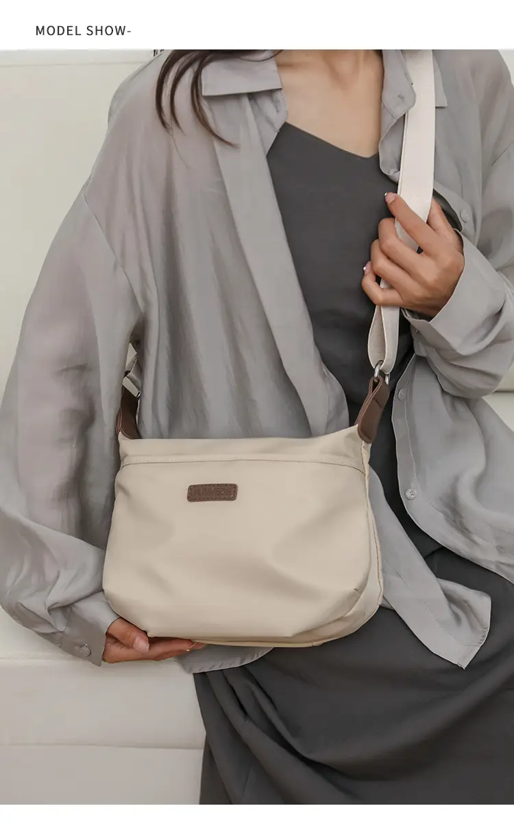 2024 New Lightweight Water-repellent Nylon Crossbody Bag — feature 18