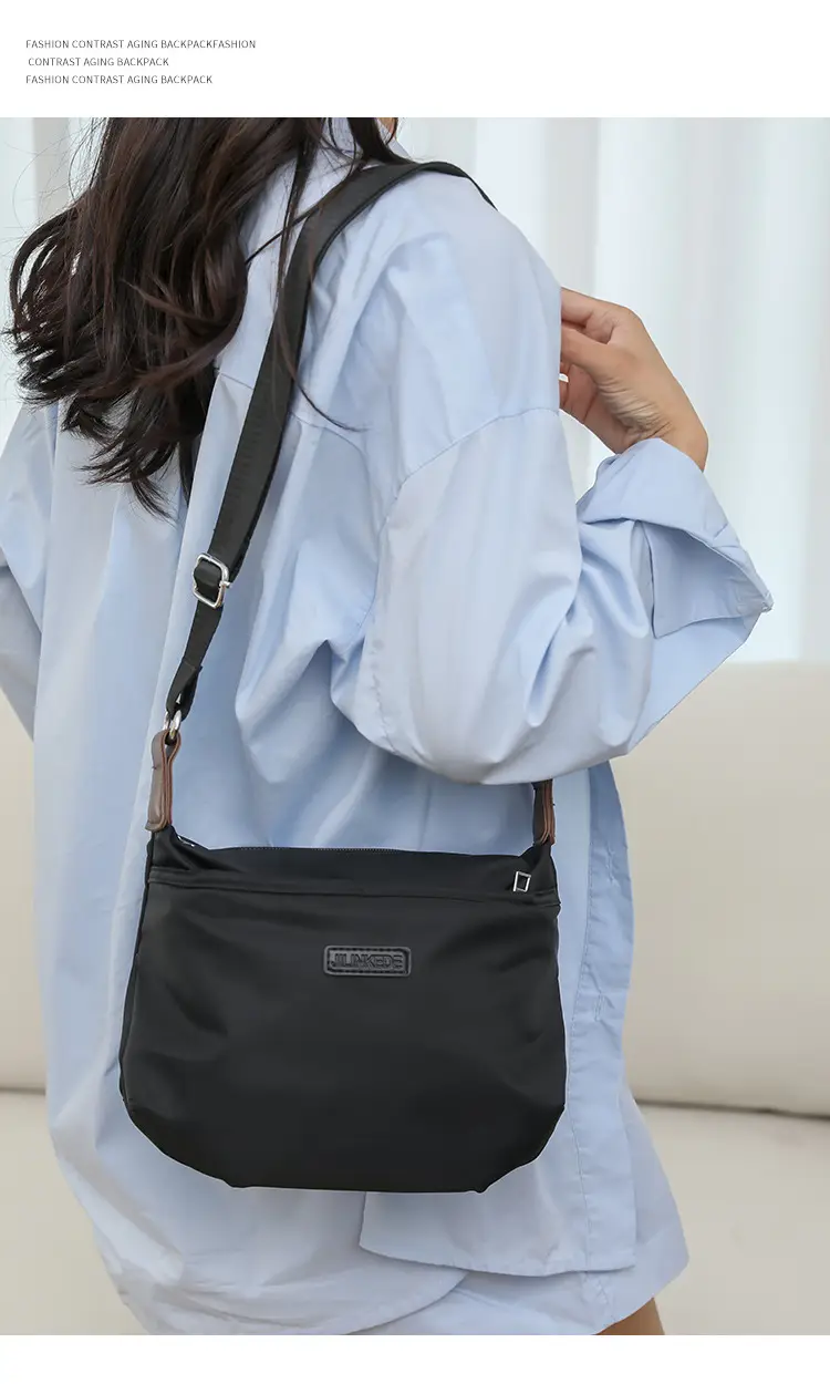 2024 New Lightweight Water-repellent Nylon Crossbody Bag — feature 23