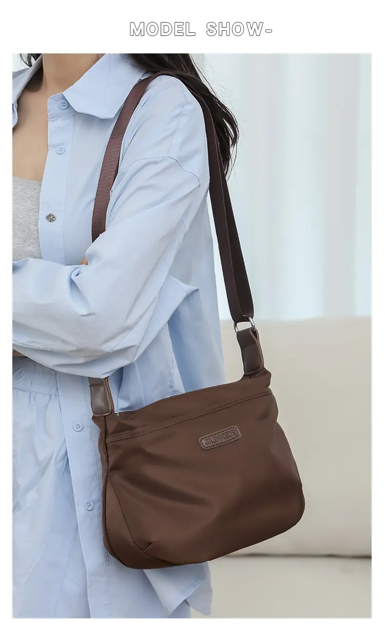 2024 New Lightweight Water-repellent Nylon Crossbody Bag — feature 24