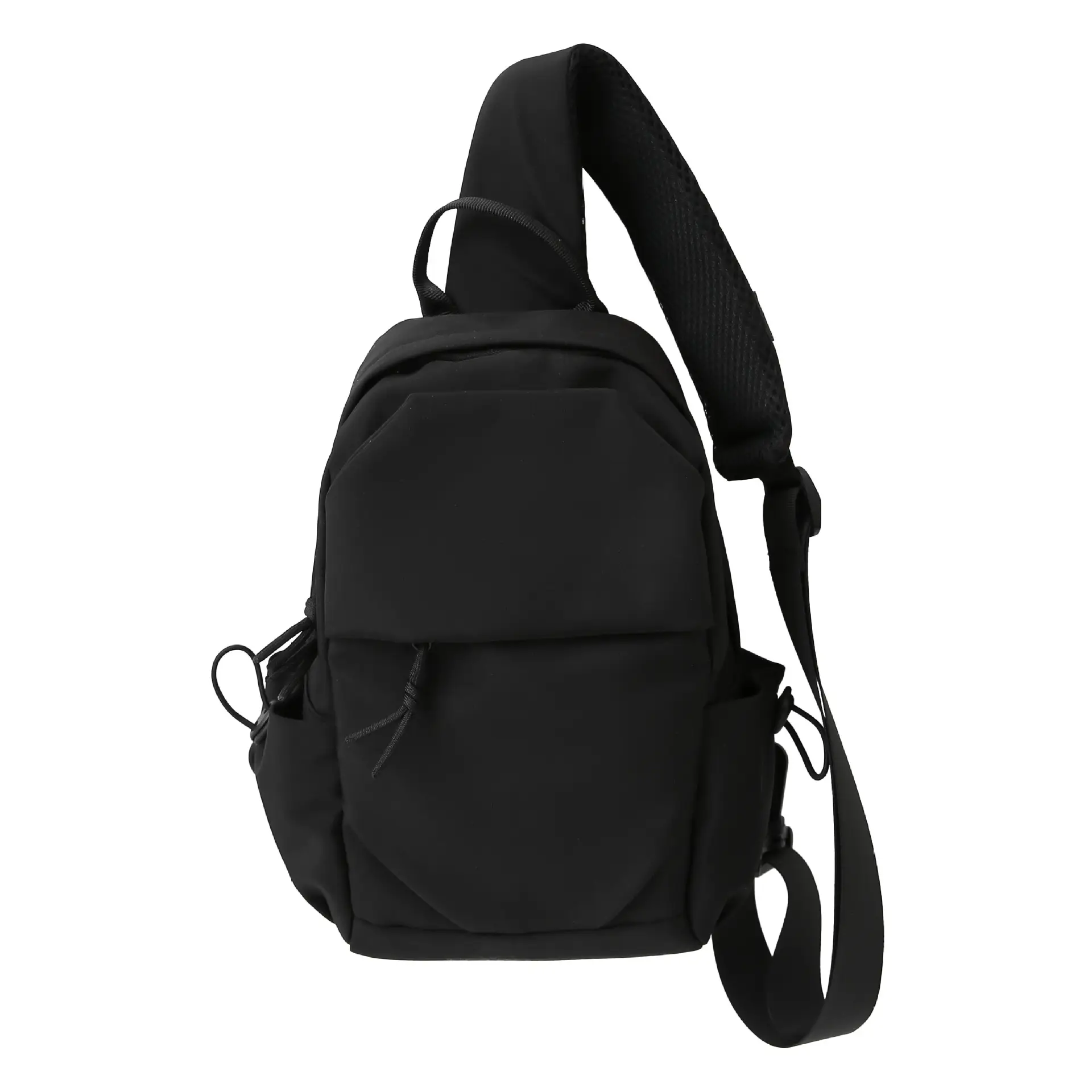 Men's White Chest Bag Shoulder Crossbody Style - Image 7