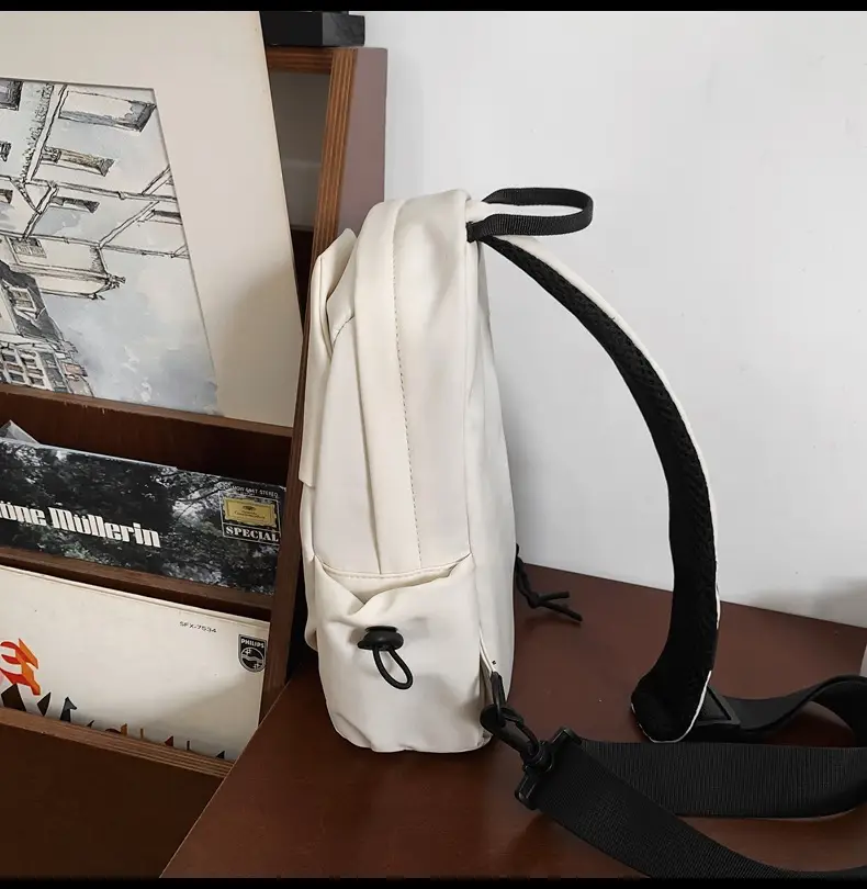 Men's White Chest Bag Shoulder Crossbody Style — feature 41