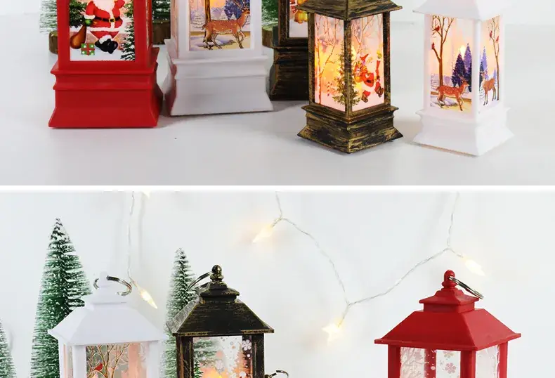 Christmas Wind Lamp Night Light Snowman Decor — feature 10