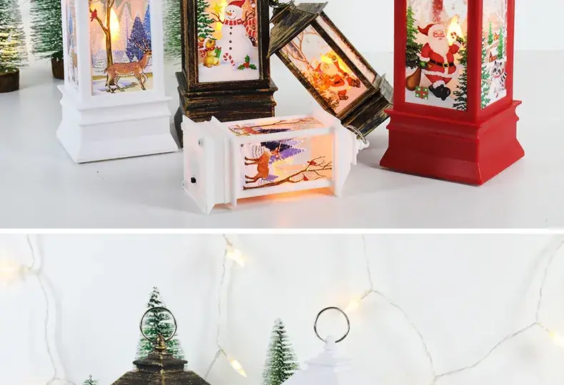 Christmas Wind Lamp Night Light Snowman Decor — feature 11