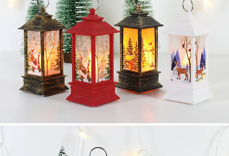 Christmas Wind Lamp Night Light Snowman Decor — feature 13