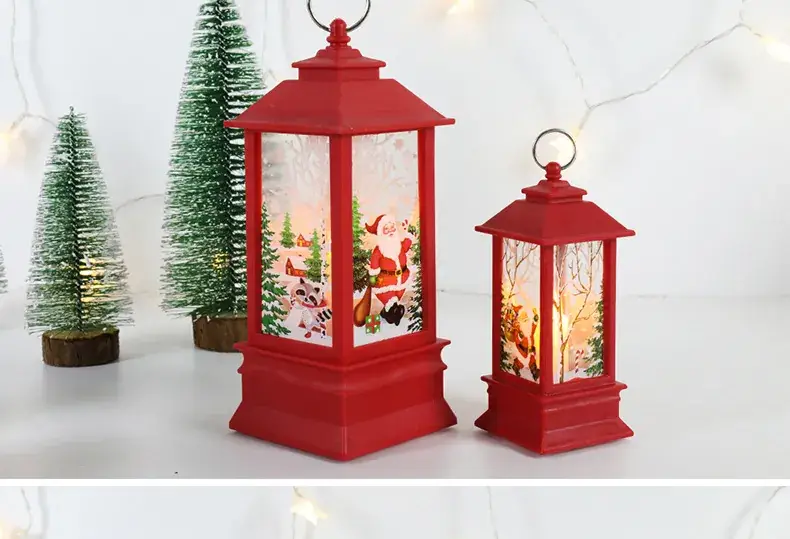 Christmas Wind Lamp Night Light Snowman Decor — feature 14