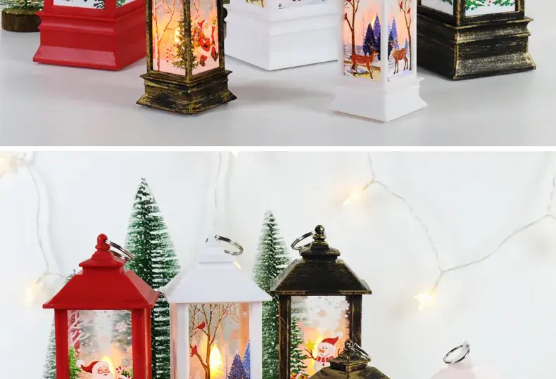 Christmas Wind Lamp Night Light Snowman Decor — feature 9