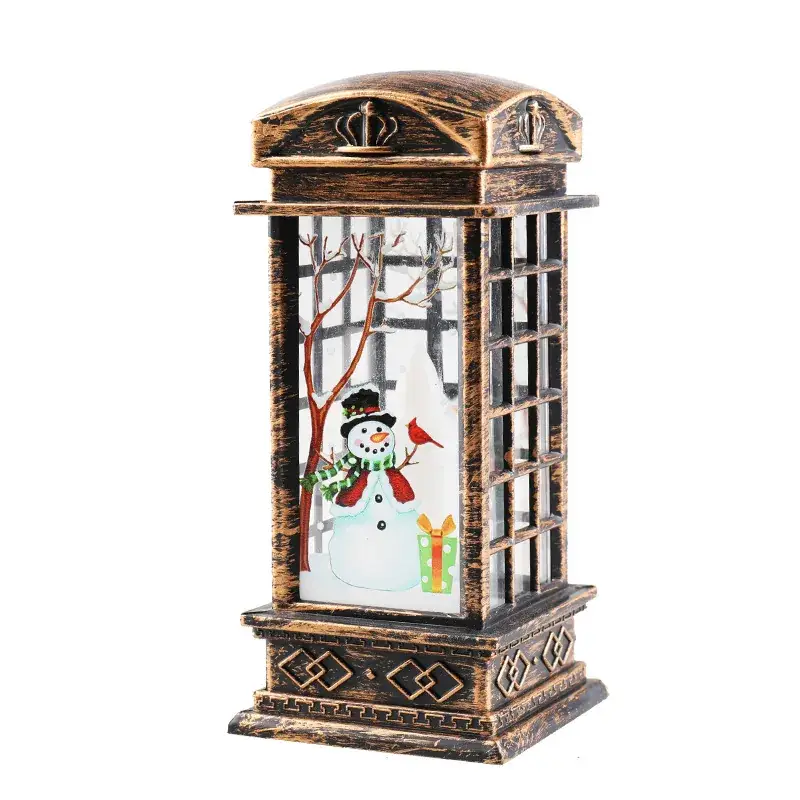 Christmas Wind Lamp Night Light Snowman Decor - Image 12