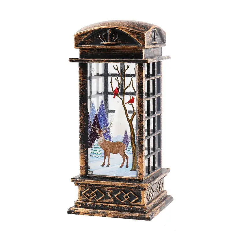Christmas Wind Lamp Night Light Snowman Decor - Image 13