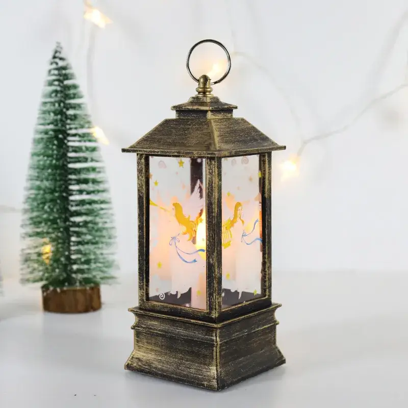 Christmas Wind Lamp Night Light Snowman Decor - Image 15