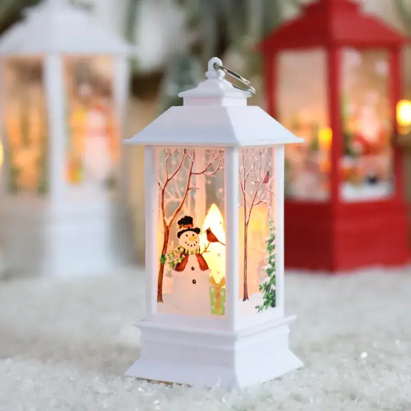 Christmas Wind Lamp Night Light Snowman Decor - Image 2
