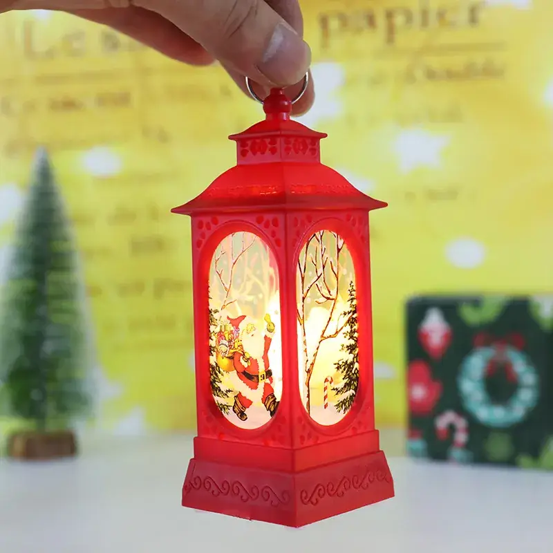 Christmas Wind Lamp Night Light Snowman Decor - Image 9