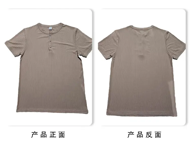 Men Grey Short Sleeve Hoodie Shorts Set Summer — feature 8