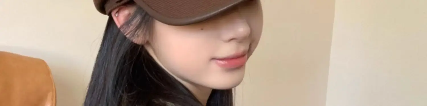Women Vintage Painter Beret Cap Brown — feature 20