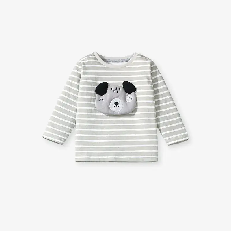 Little maven European and American Boys Embroidery suit Autumn New Children's Wear Long Sleeve Cute Children's suit
