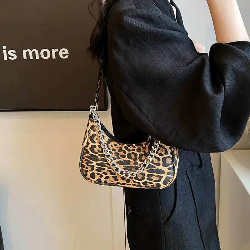 Leopard Print Women's Shoulder Crossbody Bag 2024 - Image 2