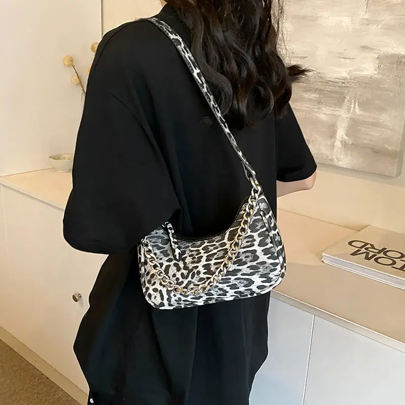 Leopard Print Women's Shoulder Crossbody Bag 2024 - Image 3