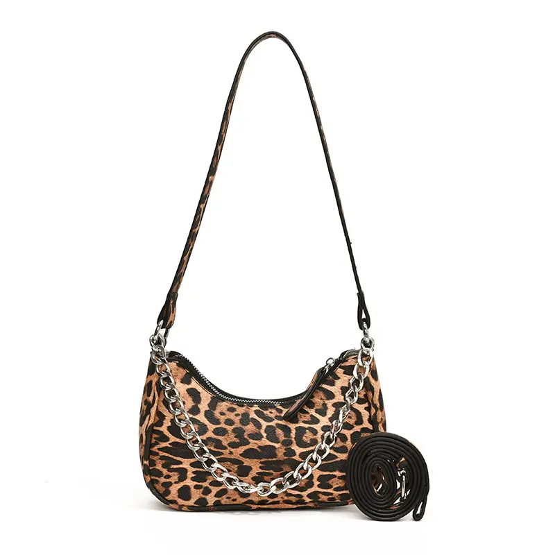Leopard Print Women's Shoulder Crossbody Bag 2024 - Image 5