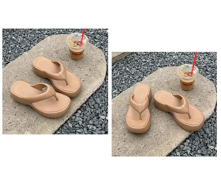 2024 Women's EVA Beach Flip-Flops Thick Soled Sandals — feature 17