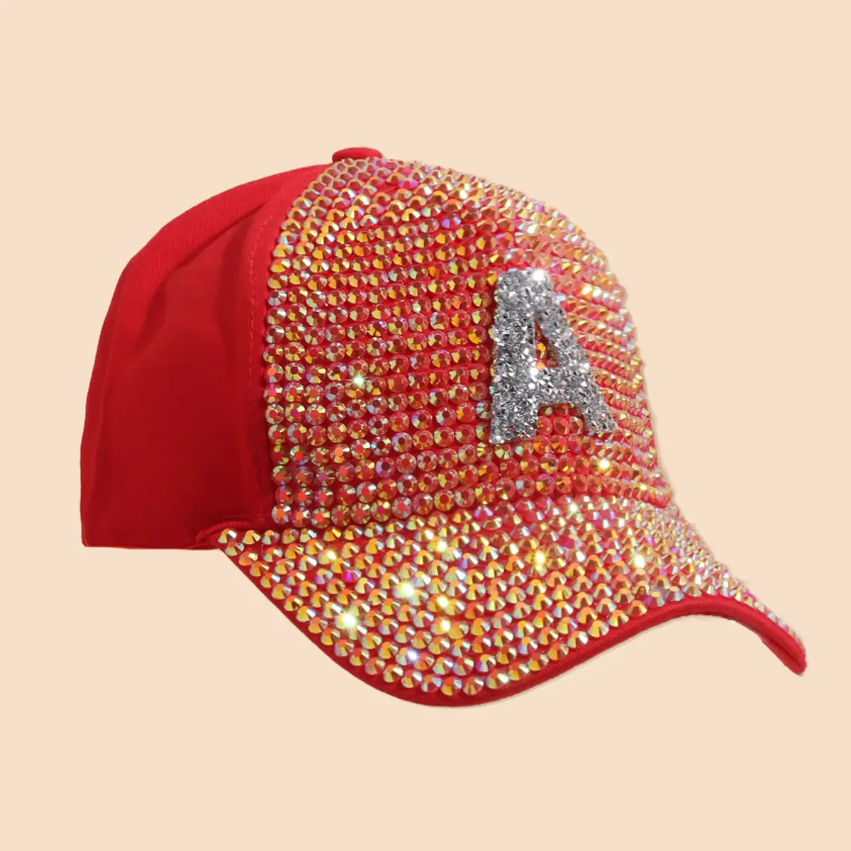 Women Sequin Baseball Cap Summer Korean Travel Sunshade — feature 12