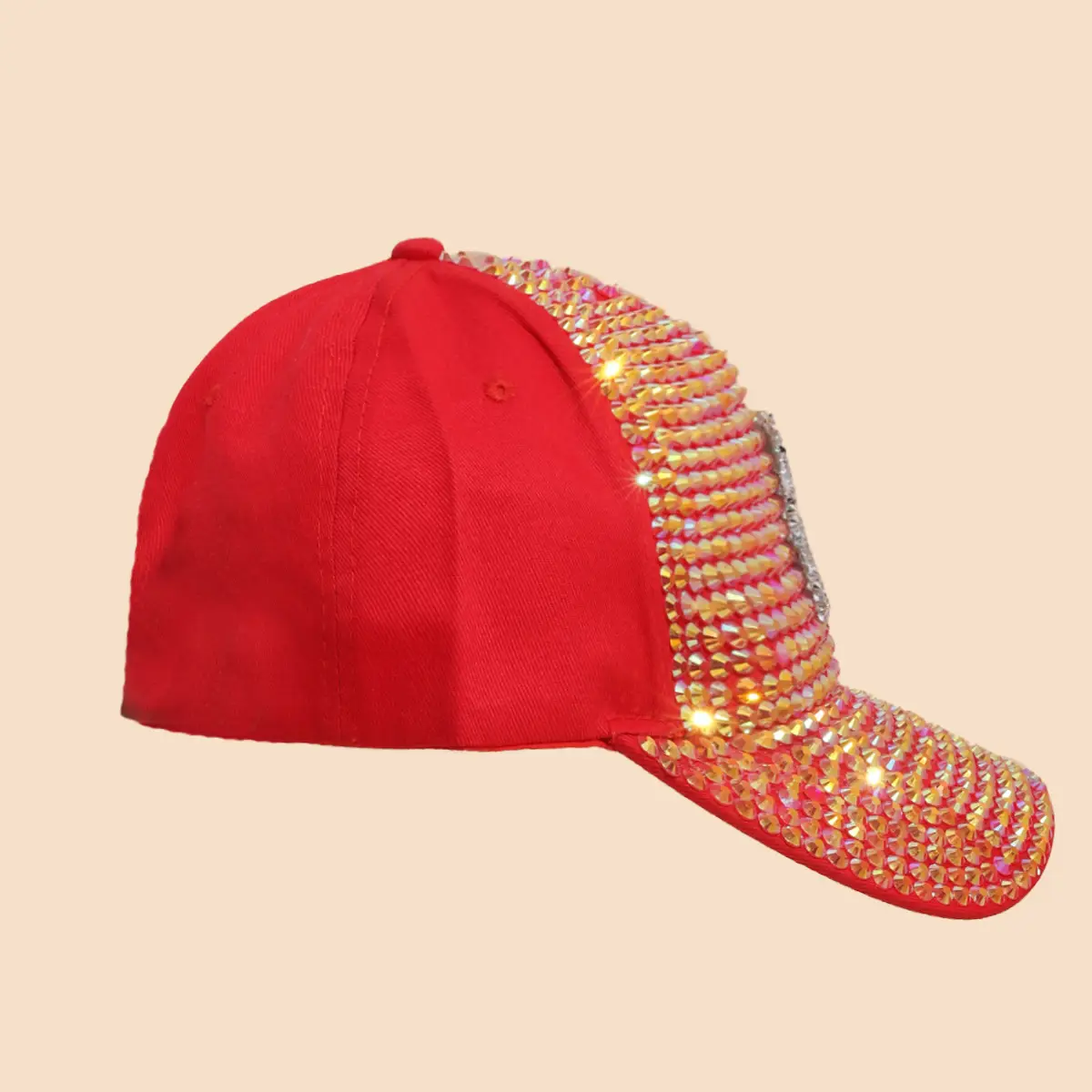 Women Sequin Baseball Cap Summer Korean Travel Sunshade — feature 14
