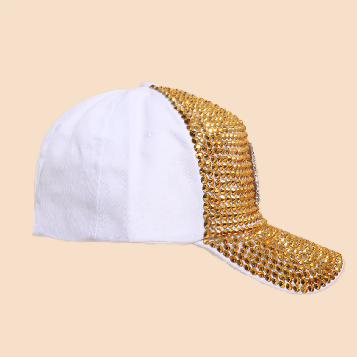 Women Sequin Baseball Cap Summer Korean Travel Sunshade — feature 17