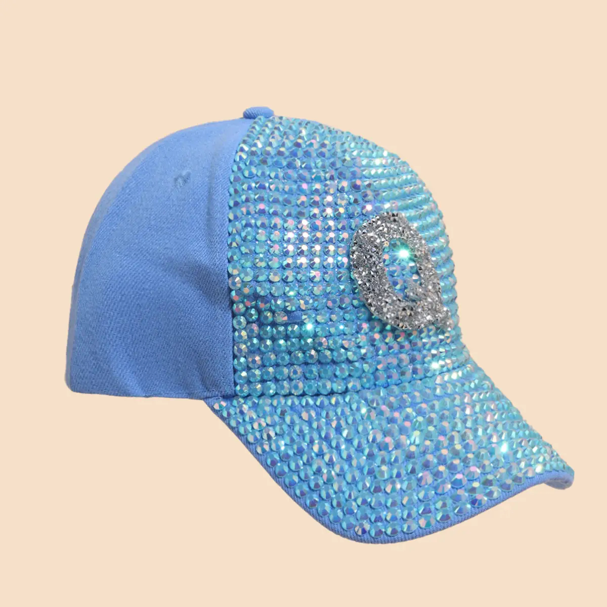 Women Sequin Baseball Cap Summer Korean Travel Sunshade — feature 31