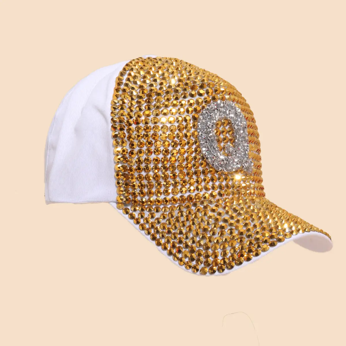 Women Sequin Baseball Cap Summer Korean Travel Sunshade — feature 44
