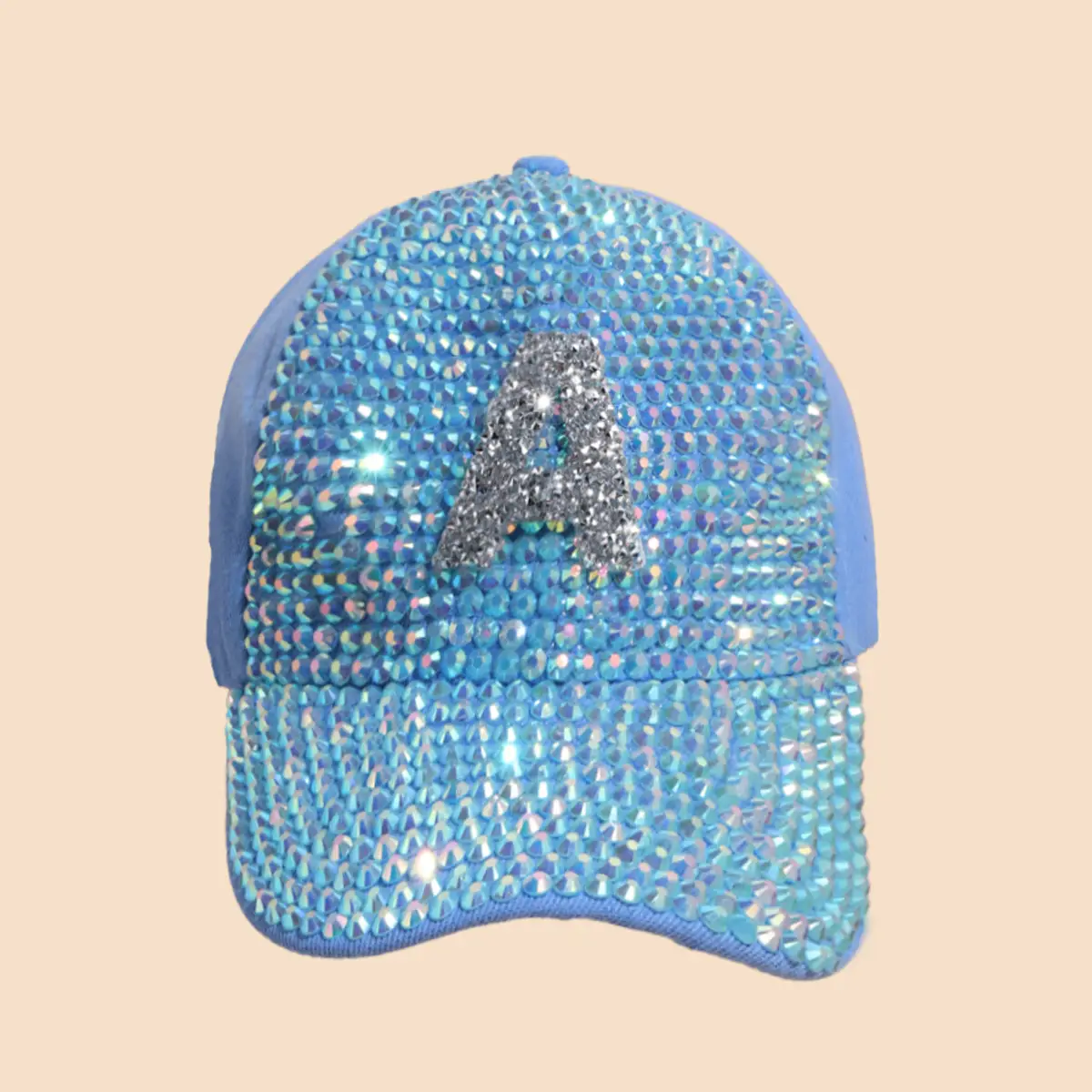 Women Sequin Baseball Cap Summer Korean Travel Sunshade — feature 7