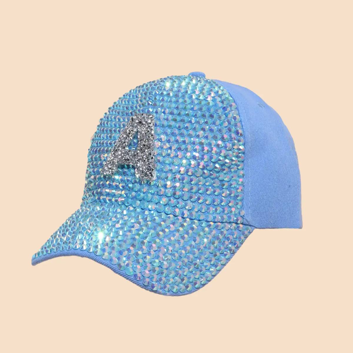 Women Sequin Baseball Cap Summer Korean Travel Sunshade — feature 9
