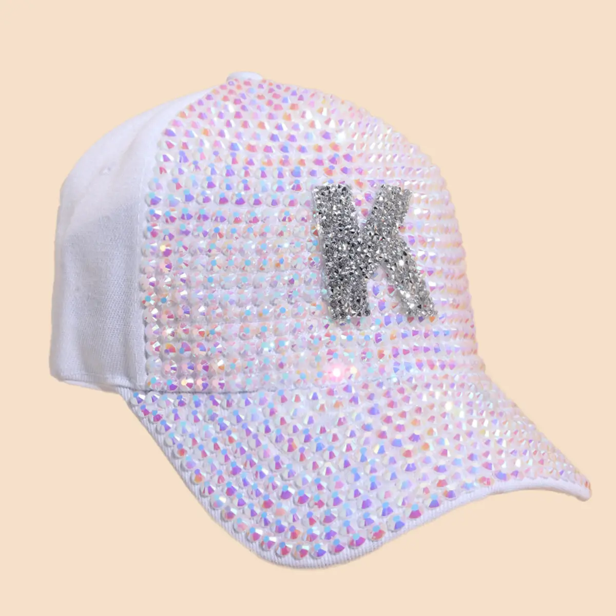 Women Sequin Baseball Cap Summer Korean Travel Sunshade