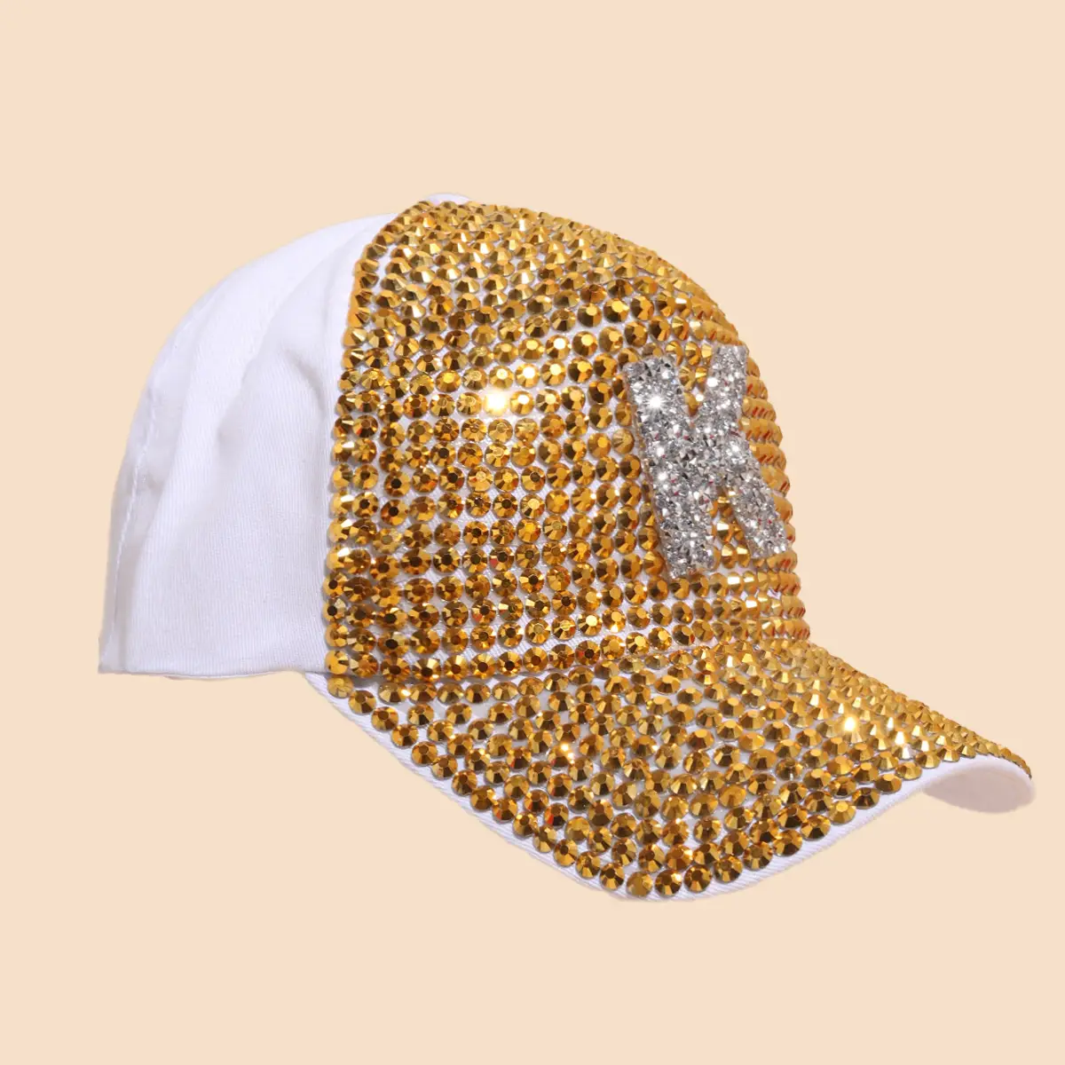 Women Sequin Baseball Cap Summer Korean Travel Sunshade