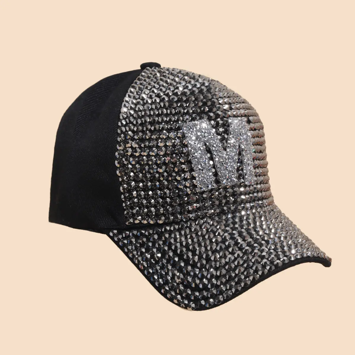 Women Sequin Baseball Cap Summer Korean Travel Sunshade