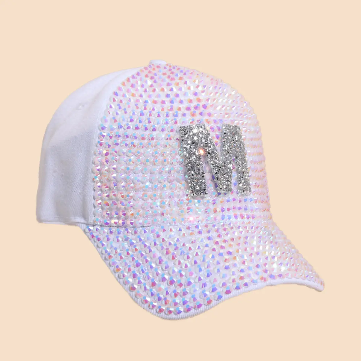 Women Sequin Baseball Cap Summer Korean Travel Sunshade