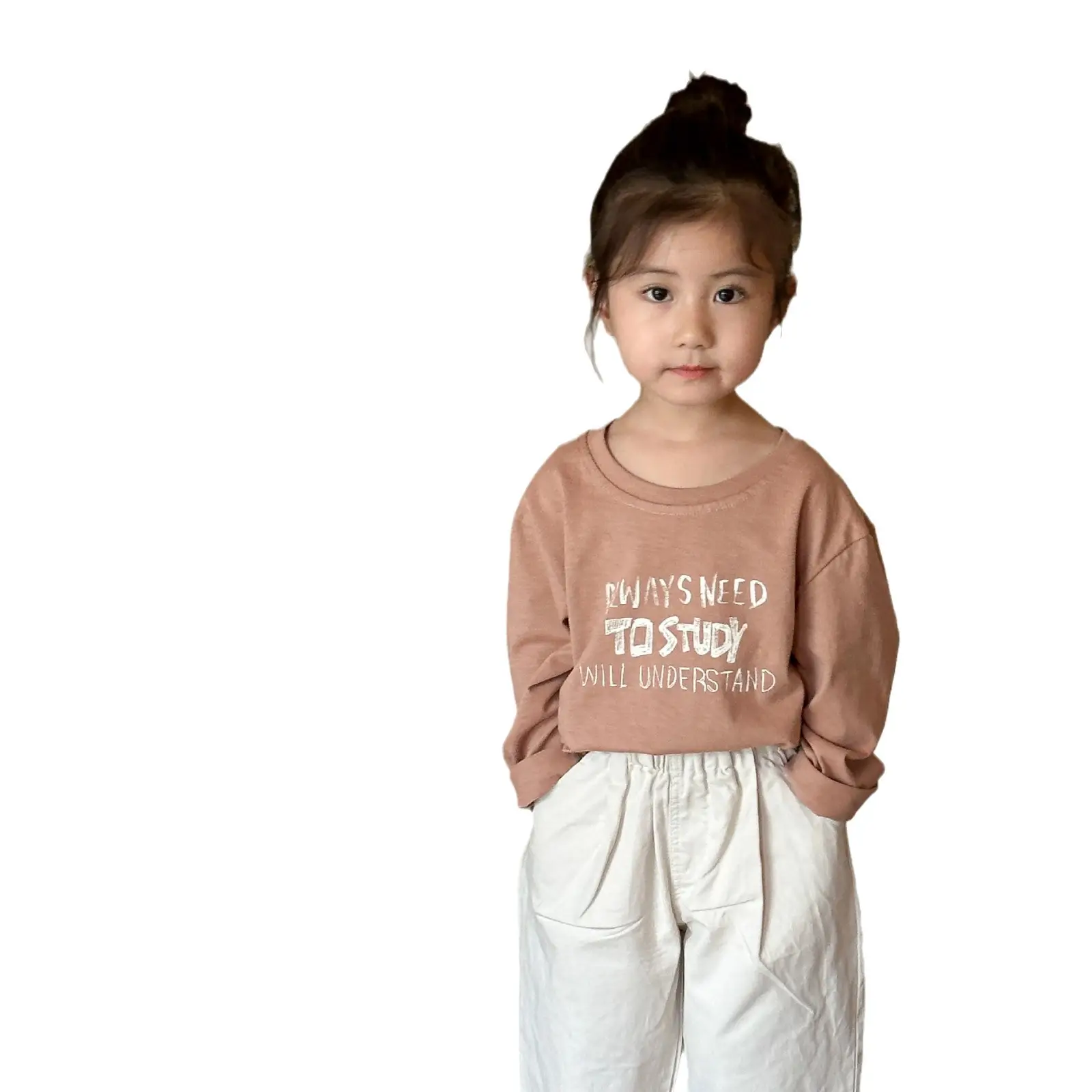 Children Long Sleeve T-Shirt Cotton Loose Fit 2026 - Image 7