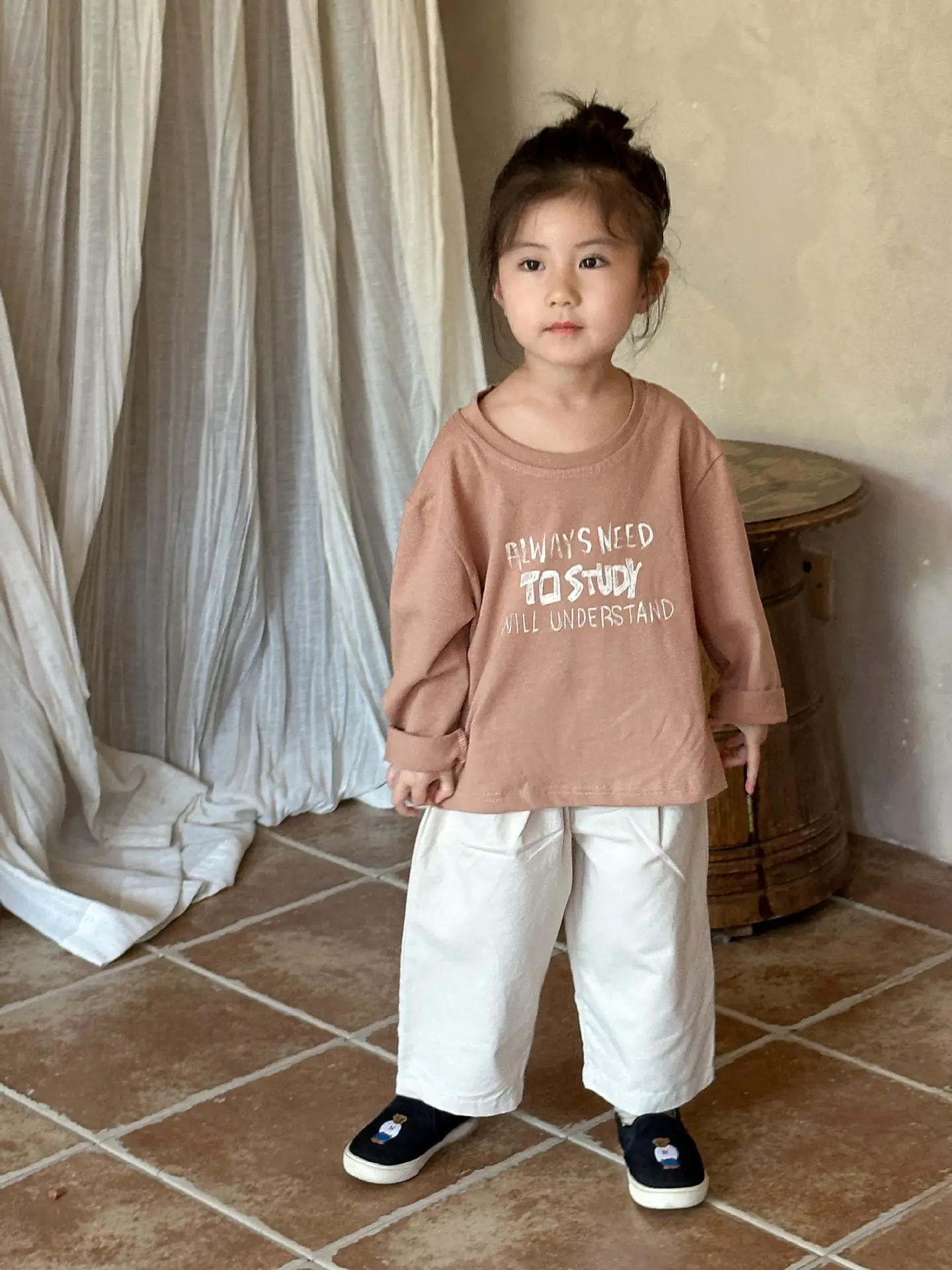 Children Long Sleeve T-Shirt Cotton Loose Fit 2026 - Image 2