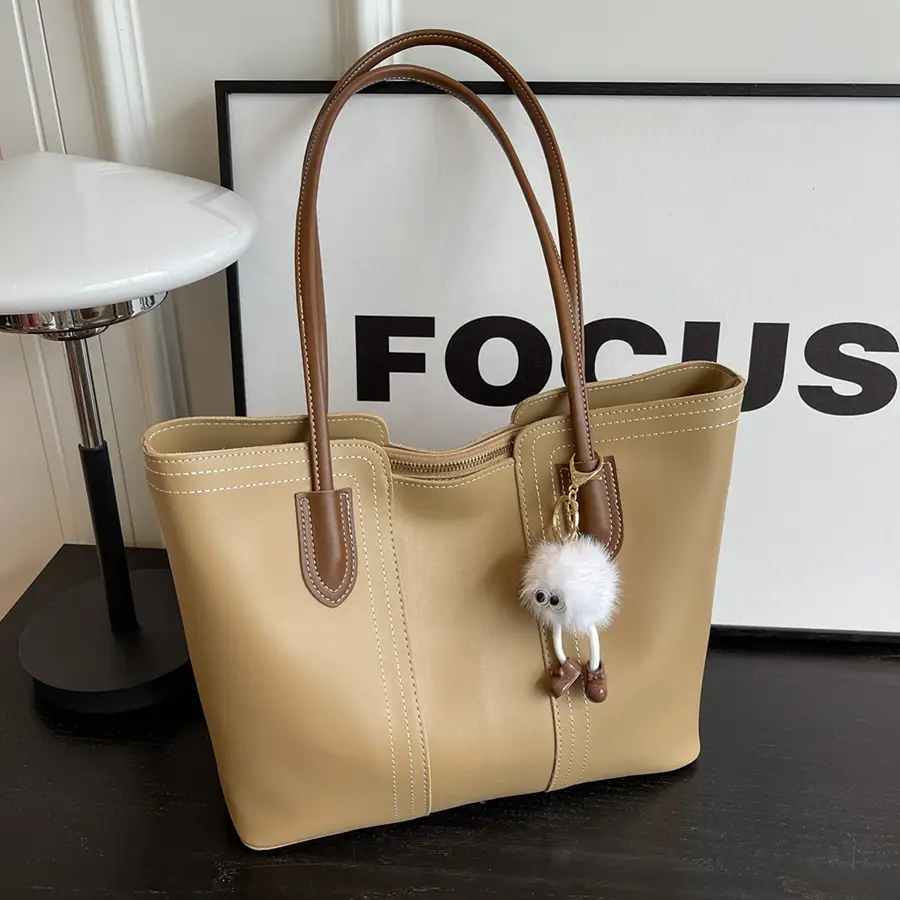 Women's Cream High-End Shoulder Bag Summer 2025 - Image 6