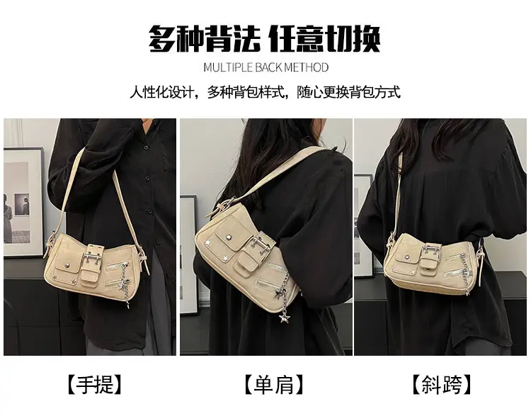 Niche High-End Small Square Bag 2024 Summer — feature 9
