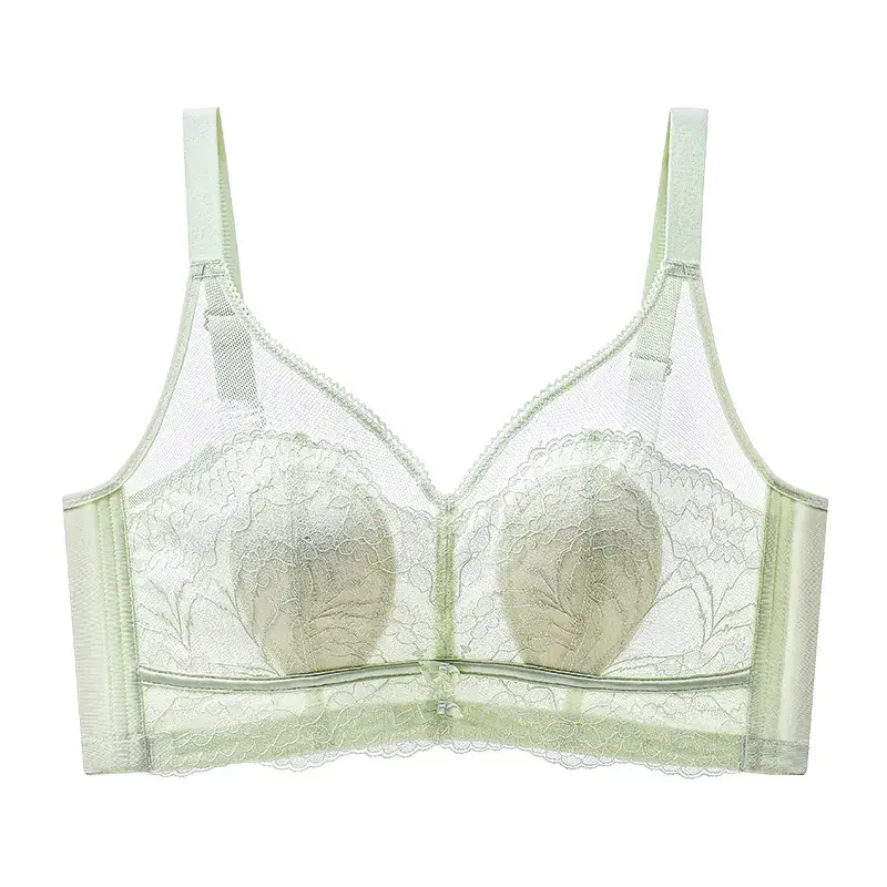 Summer Ultra-Thin Lace Bra Women No Steel Ring - Image 8