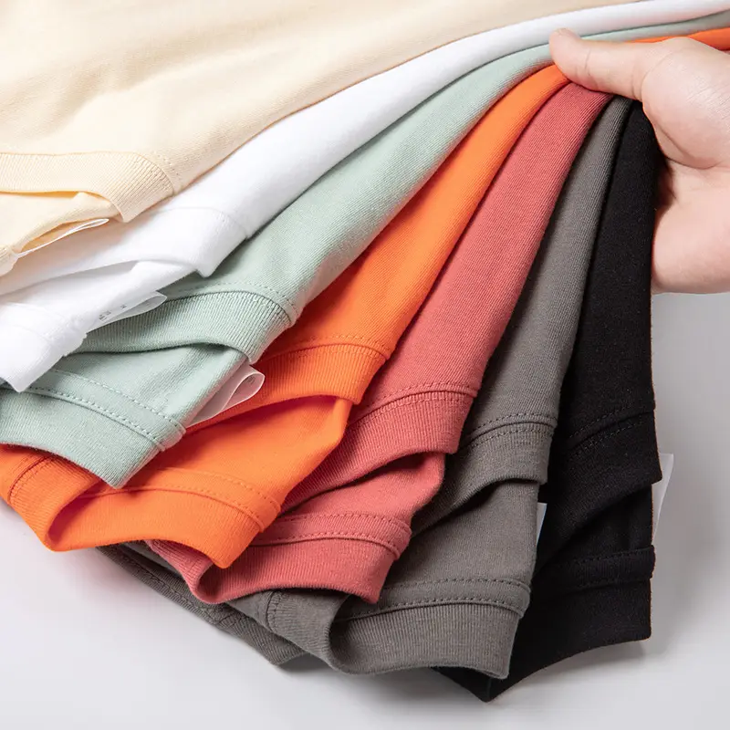 Candy Color Cotton Short Sleeve T-Shirt - Image 9