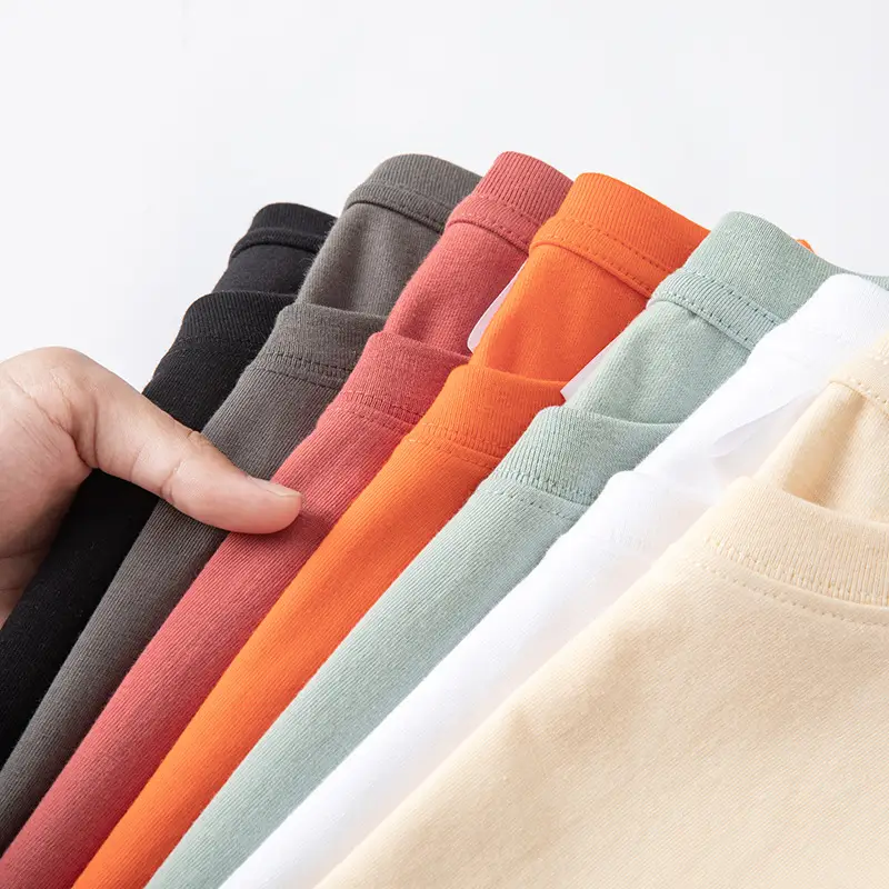 Candy Color Cotton Short Sleeve T-Shirt - Image 10